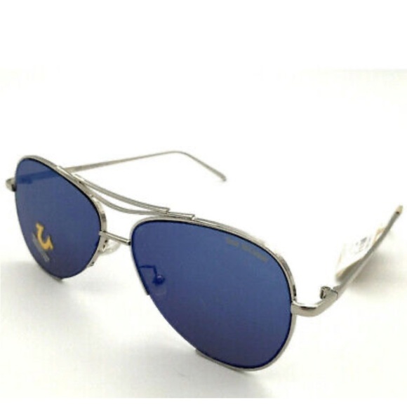 TRUE RELIGION Unisex Aviator sunglasses TRU4005SJ560SLV blue main image 7
